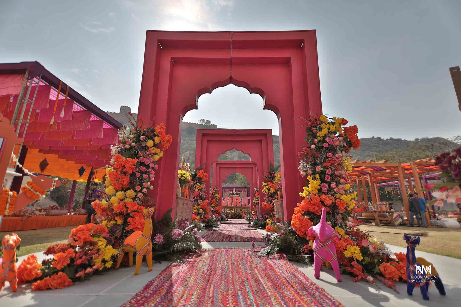 Colorful Mehendi entry 