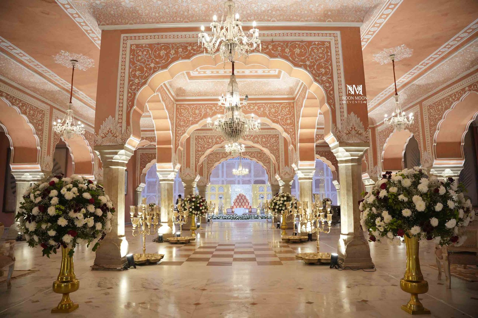 city palace wedding décor 