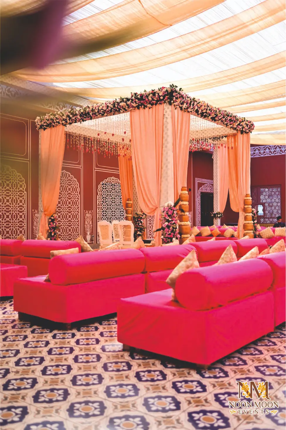 Mandap in Pastel