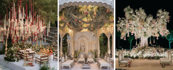 Suspended Floral Ceilings