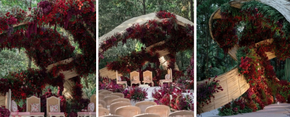 The Free-Spirit Mandap - Wildflowers & Wanderlust